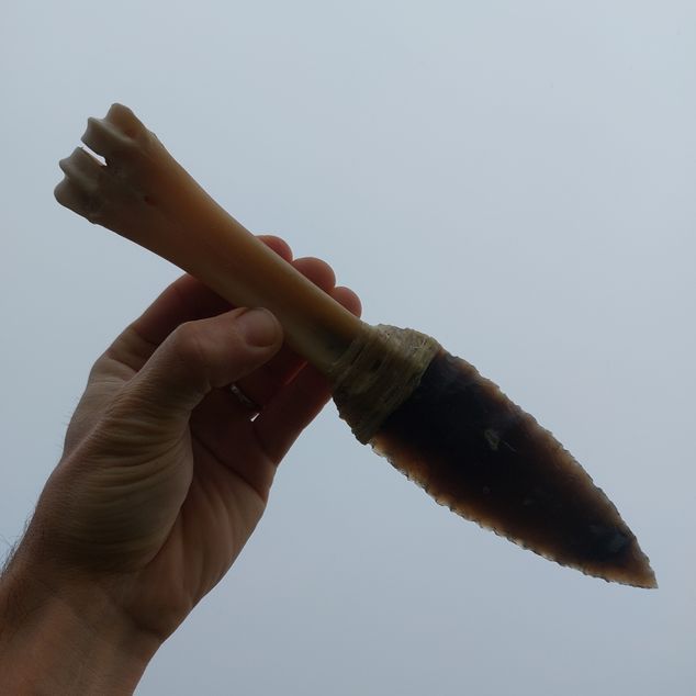 Pazourkový nůž – Dýka Jelení kost – obrázek 5 z 5