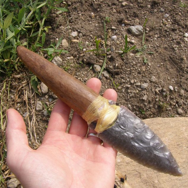 Pazourkový nůž – Losí paroh 4 – obrázek 4 z 6