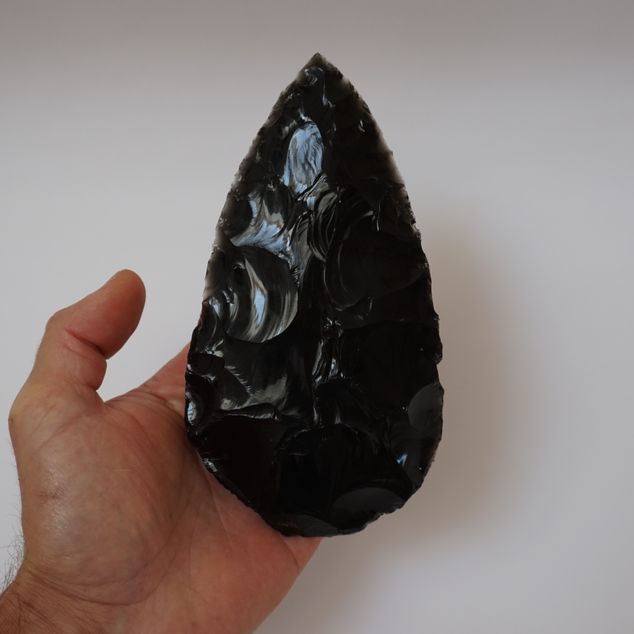 Pěstní klín – Obsidiánový pěstní klín – obrázek 2 z 6