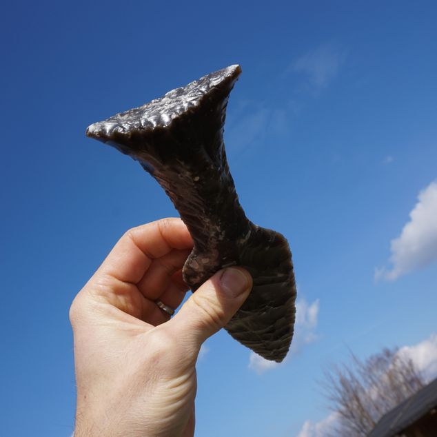 Pazourkový nůž – Severská dýka - střední – obrázek 5 z 6
