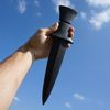 ground and polished stone dagger