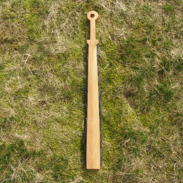 Pazourkový nůž – Aztécký meč – obrázek 4 z 12