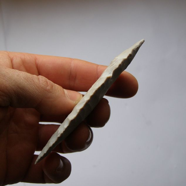 Pazourkový nůž – Ötzi - čepel nože – obrázek 3 z 5