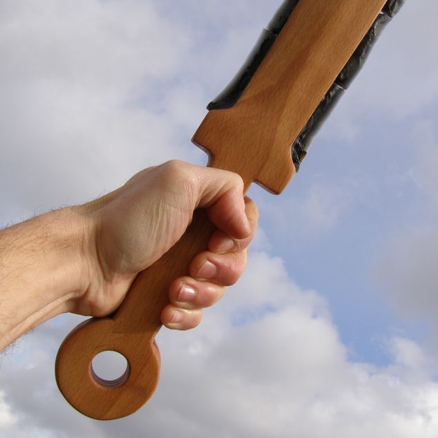 Pazourkový nůž – Aztécký meč – obrázek 5 z 12