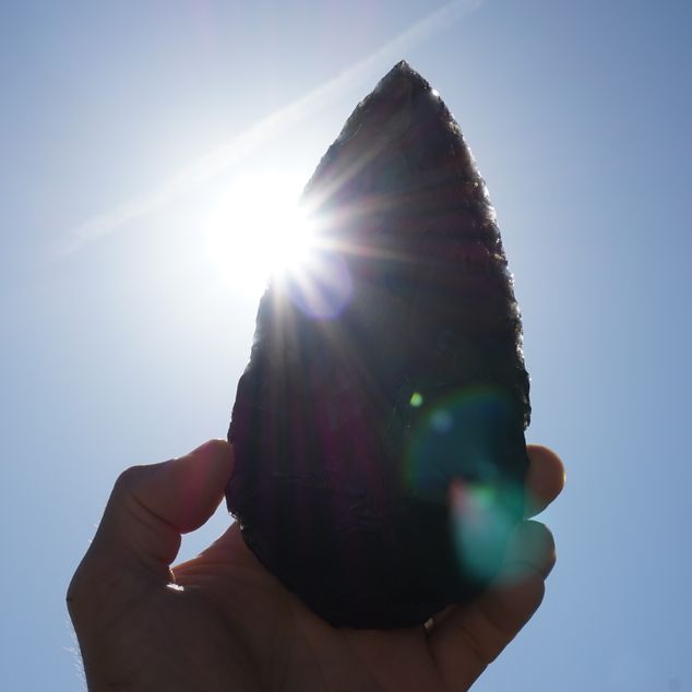 Pěstní klín – Obsidiánový pěstní klín – obrázek 6 z 6