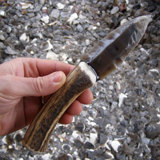 Pazourkový nůž – Čepelový nůž – obrázek 5 z 5